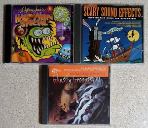 Various Artists - Ghastly Grooves  [CD  1994  Sony] w 2 Bonus Sound Effects CDs - Picture 1 of 2