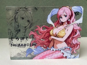 One Piece Anime Sammlerstück Acryl Brett zwei Seiten Karte Shirahoshi 1x6x8 cm - Bild 1 von 7
