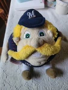 Milwaukee Brewers Bernie Brewer Plüsch MLB Baseball Stofftier 10 Zoll Orbiez Sports - Bild 1 von 5