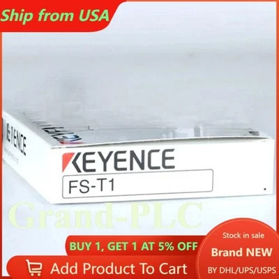 FS-T1 Keyence NEW In Box Photoelectric Switch Sensor Fiber Optic Amplifier FST1 - Image 1 of 4