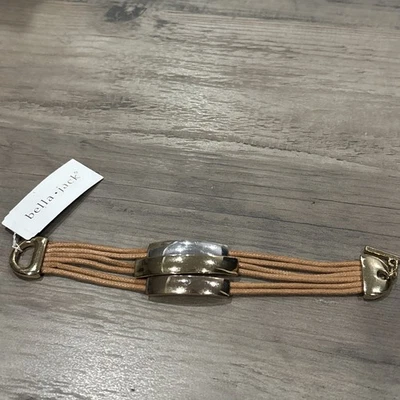 bella and jack bracelet Brown And Gold Tones NWT - Image 1 of 4