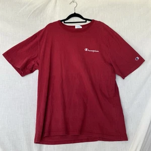 Camiseta Vintage Champion Heritage 2XL Roja - Logo Bordado - Imagen 1 de 5