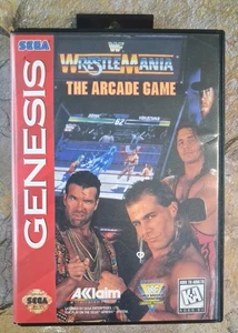 WWF WrestleMania The Arcade Game CIB - Sega Genesis *SIEHE BESCHREIBUNG* - Bild 1 von 12