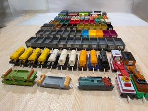 Thomas & Friends TOMY Plarail Trackmaster Freight Car Set BIG Lot Tain Engine - Picture 1 of 13