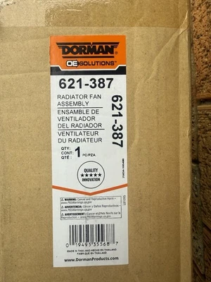 Conjunto de ventilador condensador de aire acondicionado Dorman 621-387 compatible con modelos seleccionados de Nissan Foto 1 de 2