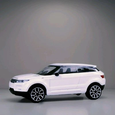 Rover Distancia Lrx Concept Evoque 2008 Diecast 1:43 Bburago Optical Blanco New - Imagen 1 de 4