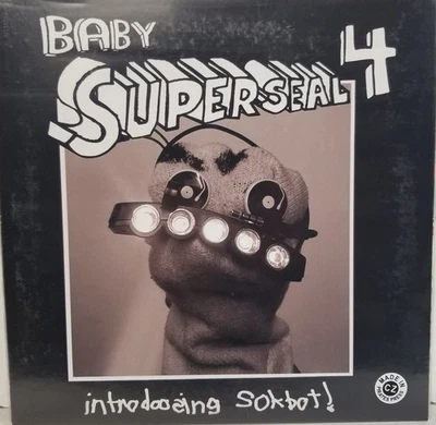 SKRATCHY SEAL BABY SUPERSEAL 4 SHOULDER 7" RARE VINYL WHITE SPLATTER BRAND NEW - Image 1 of 2