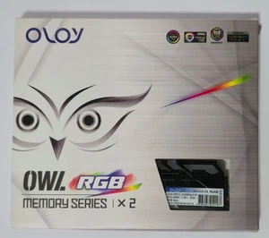OLOy OWL RGB 32GB (2x16GB) 288-Pin DDR4 3200 C16 MD4U1632161BHJDA - Picture 1 of 4