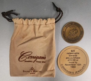 1980 Dallas Mavericks Opening Night Medaille - 11. Oktober 1980 mit Tasche & Zertifikat # - Bild 1 von 3