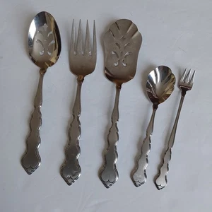 Distinction Deluxe Edelstahl von Onieda 5 Stück. LESEN - Bild 1 von 12