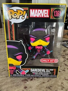 Funko POP! Marvel DAREDEVIL Fall From Grace #1361 Blacklight Target Excl - Bild 1 von 3