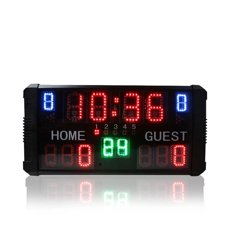 Portable Basketball Electronic Scoreboard LED Game Scoreboard