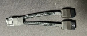 Authentic Nvidia 2x 8-pin PCIe to 16-pin 12VHPWR Connector - Picture 1 of 2