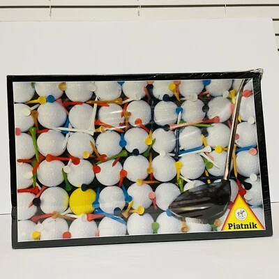 Rompecabezas de pelotas de golf 1000 piezas tamaño real 26,5 x 17,4 pulgadas por Piatnik Foto 1 de 4