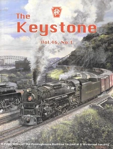 The Keystone Magazine PRR V46 N1 3013 Altoona Locomotoras Torre Alta GG1 Oeste - Imagen 1 de 8