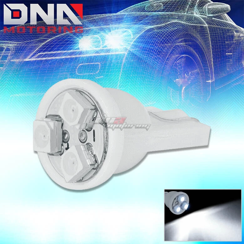 3SMD 3 3528 SMD LED T10 W5W 194 168 BLANCO BRILLANTE INTERIOR CÚPULA CUÑA BOMBILLA Foto 1 de 1
