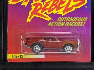 Johnny Lightning Speed Rebels, '69 MERCURY COUGAR ELIMINATOR - ALLEY CAT, Orange - Picture 1 of 3