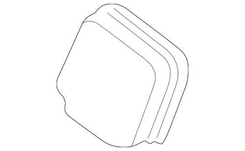 Cubierta de motor para lavadora de parabrisas Buick Park Avenue genuina GM 1997-2005 12487675 Foto 1 de 2