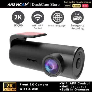 2K Dash Kamera Auto DVR Dashcam Parkmonitor WiFi APP Steuerung Videorekorder - Bild 1 von 15