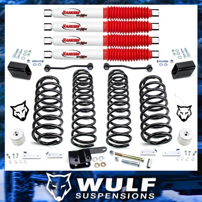 3" Lift Kit w/ Rancho Shocks For 2018-2024 Jeep Wrangler JL - Image 1 of 4