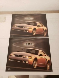 F Lot of 2 2001 Mustang Cobra Dealer Sales Cards  - Bild 1 von 3