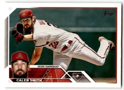 2023 Topps Caleb Smith #191 Arizona Diamondbacks - Image 1 of 2