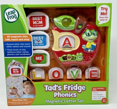 Leap Frog Tad's Fridge Phonics Magnetic Letter Set Alphabet - NEW! - Image 1 of 4
