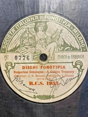 RARE DISCHI FONOTIPIA A GOLDEN TREASURY 1ST EDITION - Image 1 of 4