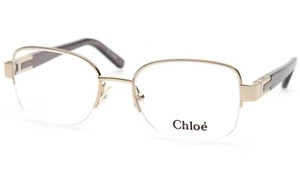 NUOVI OCCHIALI DA VISTA CHLOE CE2119 744 oro 51-18-135 mm B40 mm Italia - Foto 1 di 10