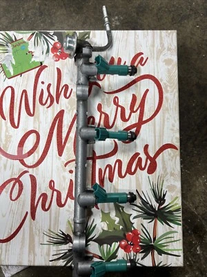 Inyector de combustible SCION TC 2005-2010 2,4 L -4 con regulador 23250-28020 riel OEM Foto 1 de 4