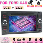Autoradio Per Ford Transit Kuga Fiesta Focus C/S-Max Stereo GPS Android Car Play
