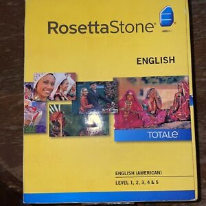 Rosetta Stone English Level 1-5 Set
