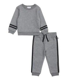 Kid's Charcoal Long Sleeve Sweatshirt and Pant Set for Baby Boys Infant and T... - Picture 1 of 1