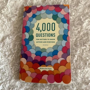 4,000 Questions for Getting to Know Anyone and Everyone, 2nd Edition by Barbara - Picture 1 of 6