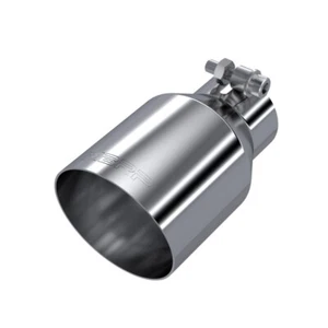 MBRP Universal T304 SS Tip 4in OD/2.5in Inlet/6.5in L - Picture 1 of 10