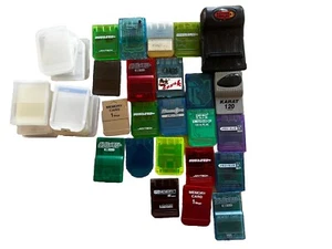 23 x PS1 Memory Cards Bundle With Action replay And karat 120 Sony PlayStation - Picture 1 of 2