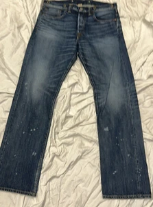 Jeans 138 RRL para hombre talla 28 buckel back jpon tejido - Imagen 1 de 10