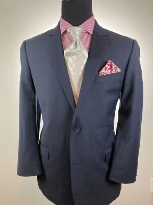 Chaqueta deportiva Neiman Marcus Super 120's negra 2Btn 42 S/R Foto 1 de 4