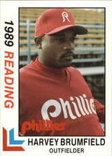 1989 Reading Phillies Best #20 Harvey Brumfield