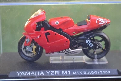 IXO / DEA 2001 YAMAHA YZR-M1 - BIAGGI - COLECCIÓN DE BICICLETAS DE CARRERAS MODELO ESCALA 1/24 Foto 1 de 4