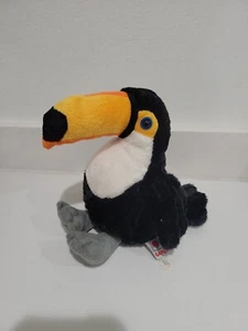 Ganz WEBKINZ Toco Toucan Bird Plush Stuffed Animal HM 223 - Picture 1 of 8