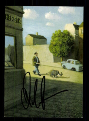 Axel Hacke Autogrammkarte Original Signiert Schriftsteller # BC 134884 - Bild 1 von 2