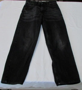 Wrangler Boy’s Black Loose Fit Denim Jeans 100% Cotton SIZE REGULAR 14 - Picture 1 of 9
