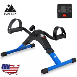 Portable Pedal Exerciser Under Desk Exercise Machine Arm Leg Exercise Peddler US - Picture 1 of 10