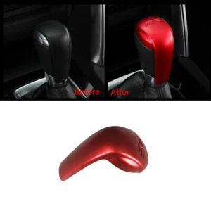 Red Gear Shift Knob Decor Cover Trim for Mazda CX-5 CX5 2017-2022 Car Auto - Picture 1 of 9