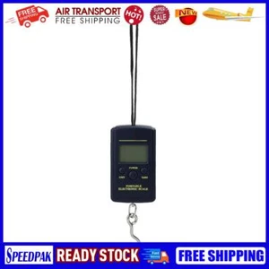 Portable LED 40kg/10g Electronic Hanging Fishing Digital Pocket Hook Scale - Picture 1 of 12