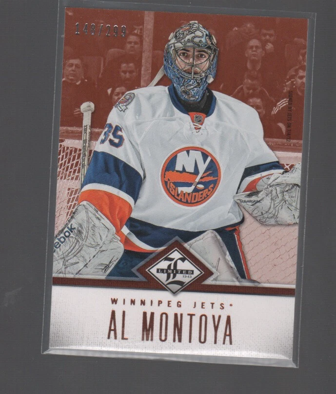 AL MONTOYA  2012-13 PANINI LIMITED  CARD #133 /299 - Image 1 of 1