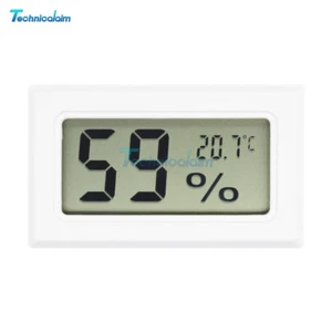Digital LCD Display Mini Thermometer Hygrometer Temperature Humidity Meter - Bild 1 von 6