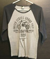 Honda CR250 Women's Baseball T-Shirt Size XL