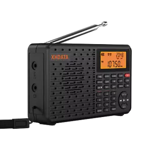 XHDATA D109 Bluetooth Inalámbrico Altavoz Portátil FM Estéreo SW Radio MP3 TARJETA IT - Imagen 1 de 14